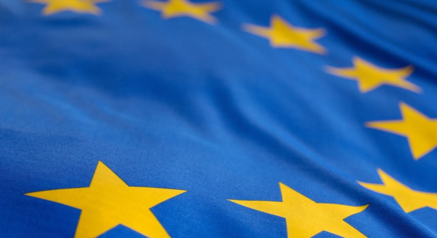 An EU flag