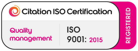 ISO 9001:2015 Registered - Quality Management - Certificate No: 411572022